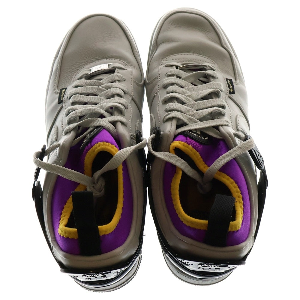 NIKE(ナイキ) ×UNDERCOVER AIR FORCE 1 LOW SP GORE-TEX アンダーカバー エアフォース 1 ローカットスニーカー グレー US9.5/27.5cm DQ7558-001