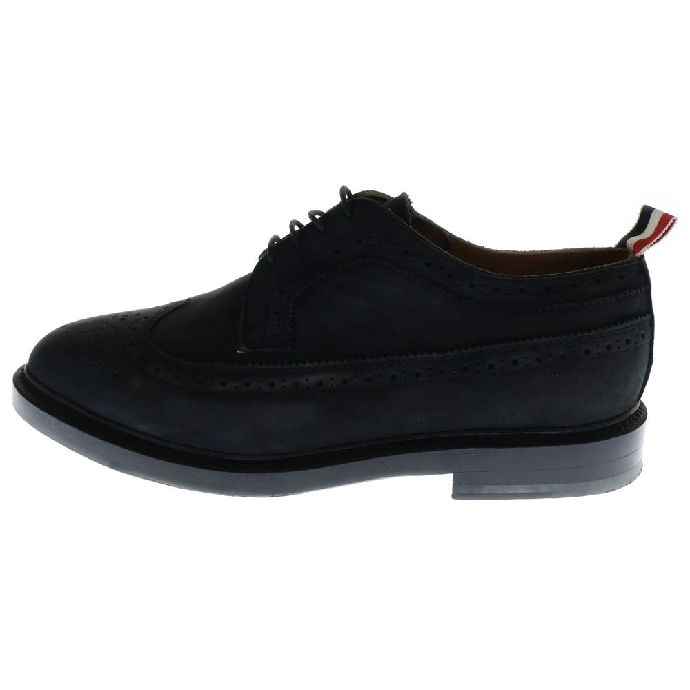 THOM BROWNE(トムブラウン) ウィングチップ ドレスシューズ ブーツ ブラック