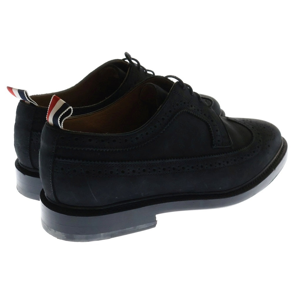 THOM BROWNE(トムブラウン) ウィングチップ ドレスシューズ ブーツ ブラック