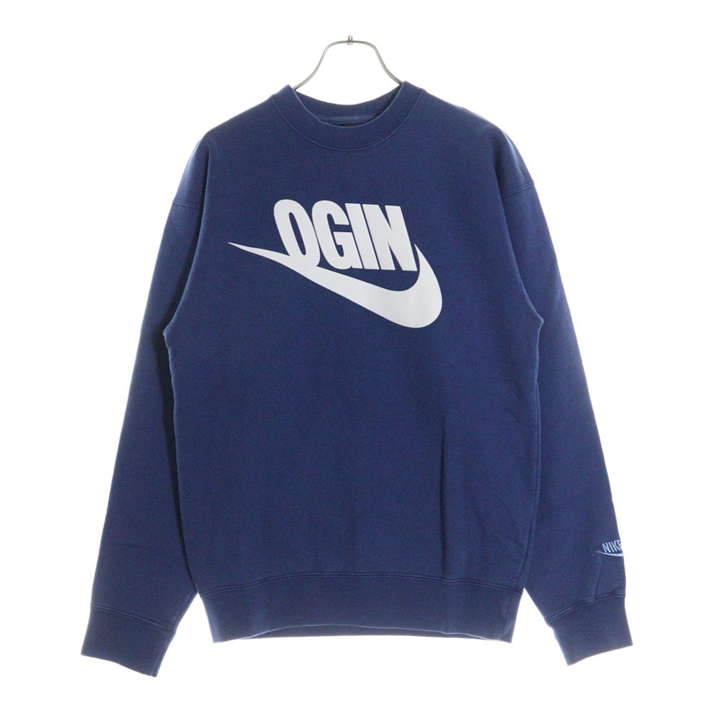 NIKE(ナイキ) ×NIGO ニゴー フロントプリント スウェット ブルー FV5942-492