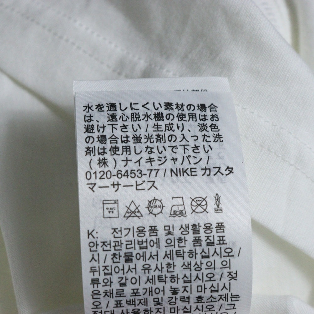 NIKE(ナイキ) ×NIGO ニゴー フロントプリント 半袖Tシャツ カットソー ホワイト FV5943-100