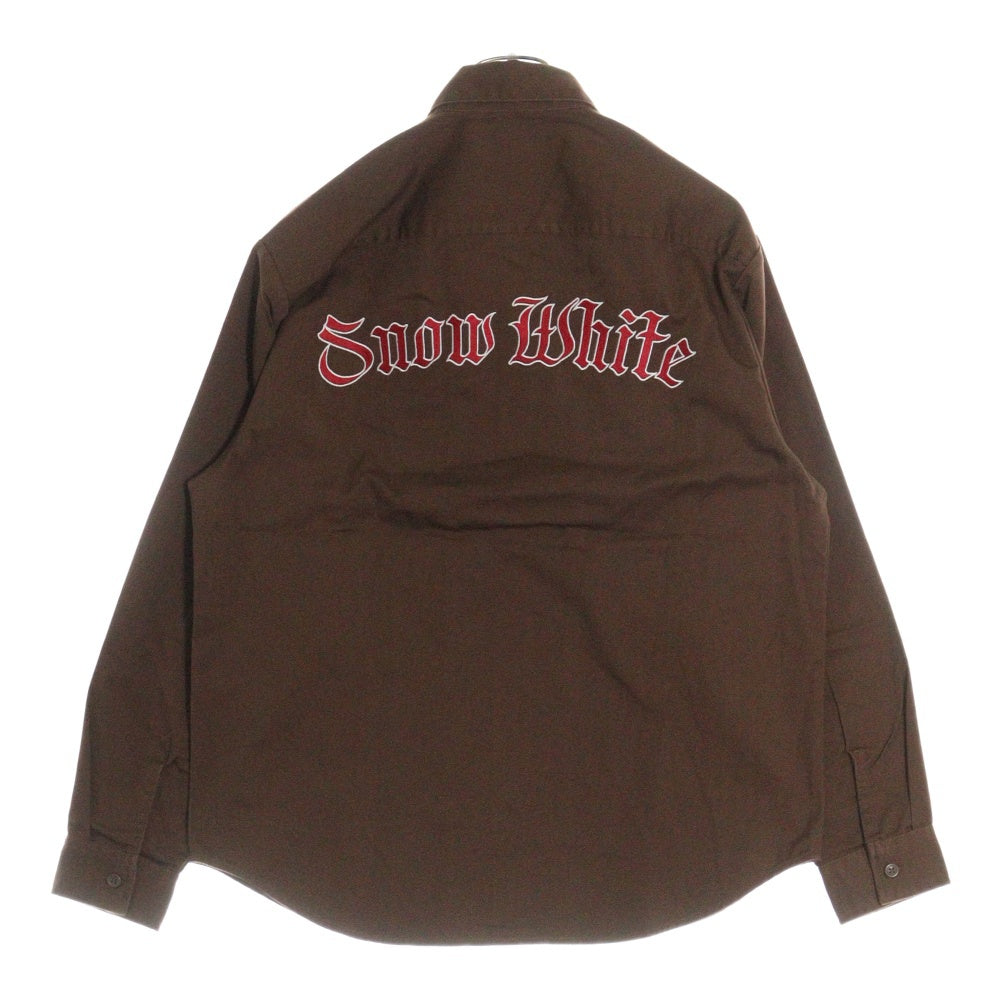 SUPREME(シュプリーム) 24AW Snow White Work Shirt スノーホワイト ワークシャツ ブラウン