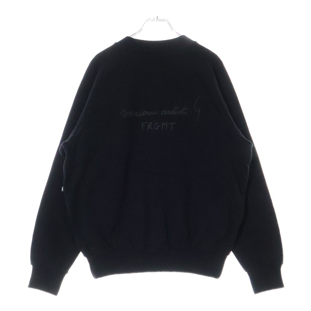 agnes b.(アニエスベー) ×FRAGMENT ×V.A BLOUSON SENGA フラグメント V.A フロントスナップボタン カーディガン ブラック VBM-64050-C