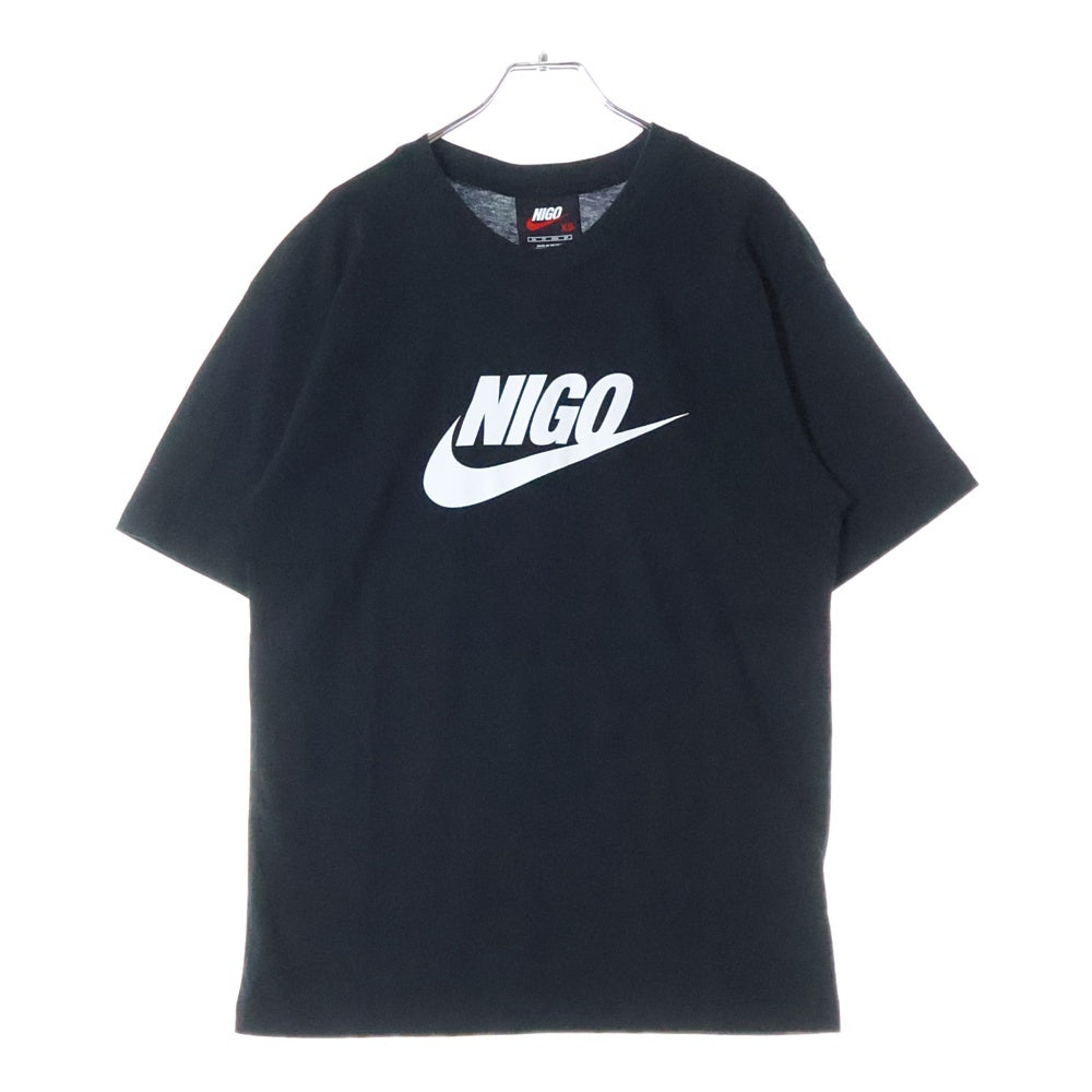 NIKE(ナイキ) ×NIGO ニゴー フロントプリント 半袖Tシャツ カットソー ブラック FV5943-010