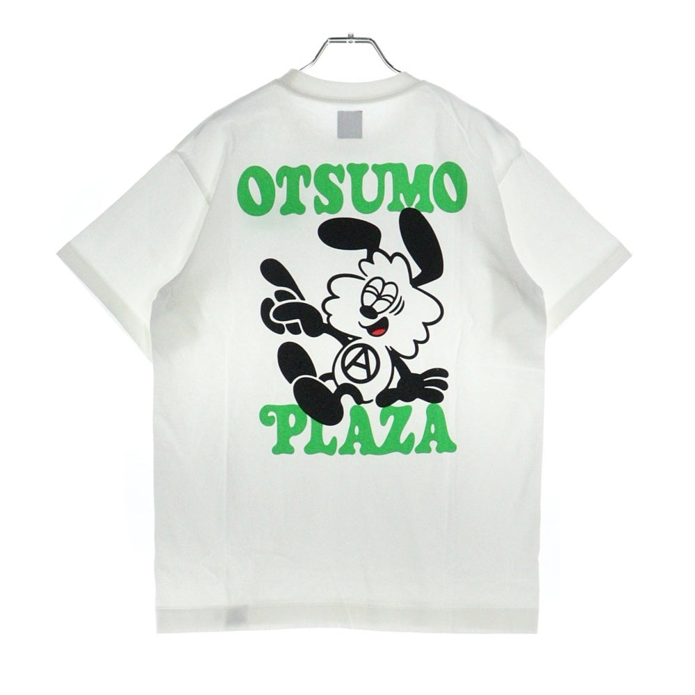 VERDY(ベルディ) 24AW OTSUMO PLAZA限定 OTSUMO PLAZA T-SHIRT ロゴプリント 半袖Tシャツ カットソー ホワイト