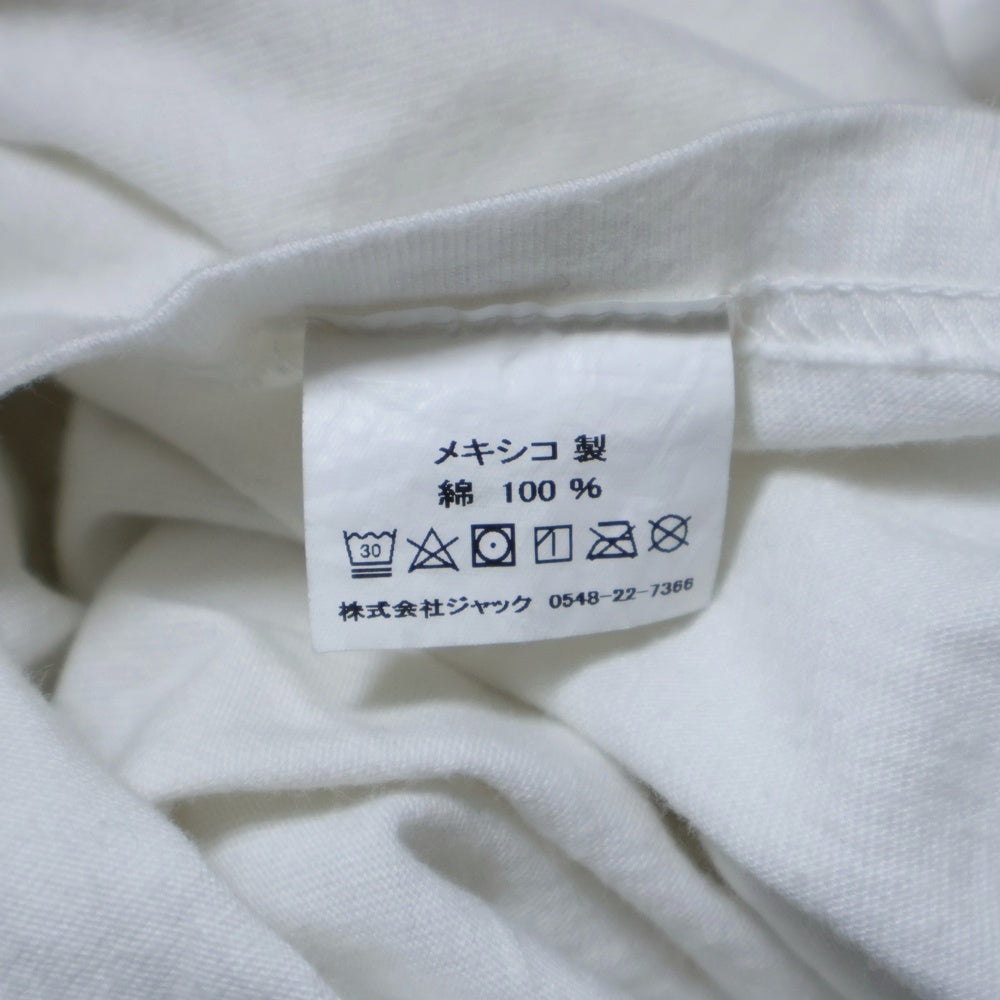 STUSSY(ステューシー) 8ボール 両面プリント 半袖Tシャツ ホワイト