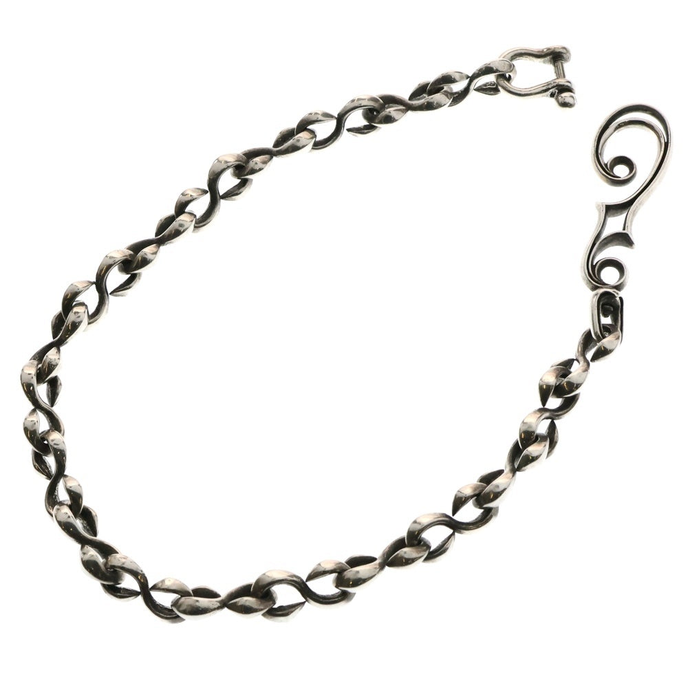 INCEPTION (インセプション) F-Hole S-Kan Wallet Chain FホールSカンウォレットチェーン シルバー
