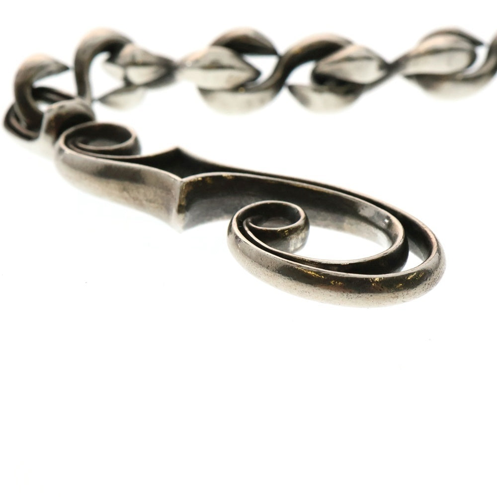 INCEPTION (インセプション) F-Hole S-Kan Wallet Chain FホールSカンウォレットチェーン シルバー