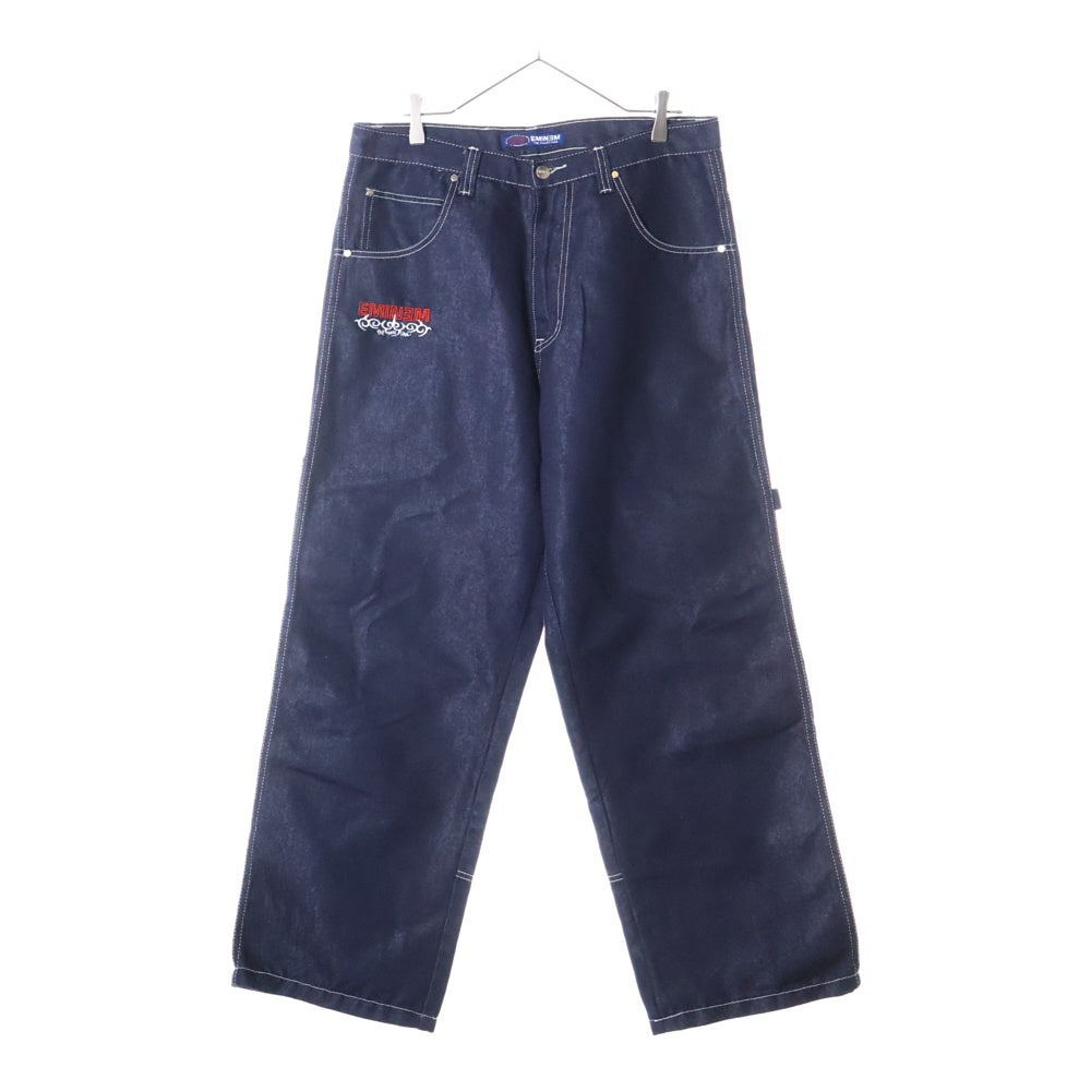NO BRAND(ノーブランド) SLIM SHADY EMINEM デニムカーペンターパンツ インディゴ