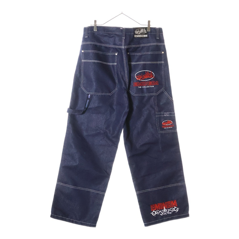 NO BRAND(ノーブランド) SLIM SHADY EMINEM デニムカーペンターパンツ インディゴ