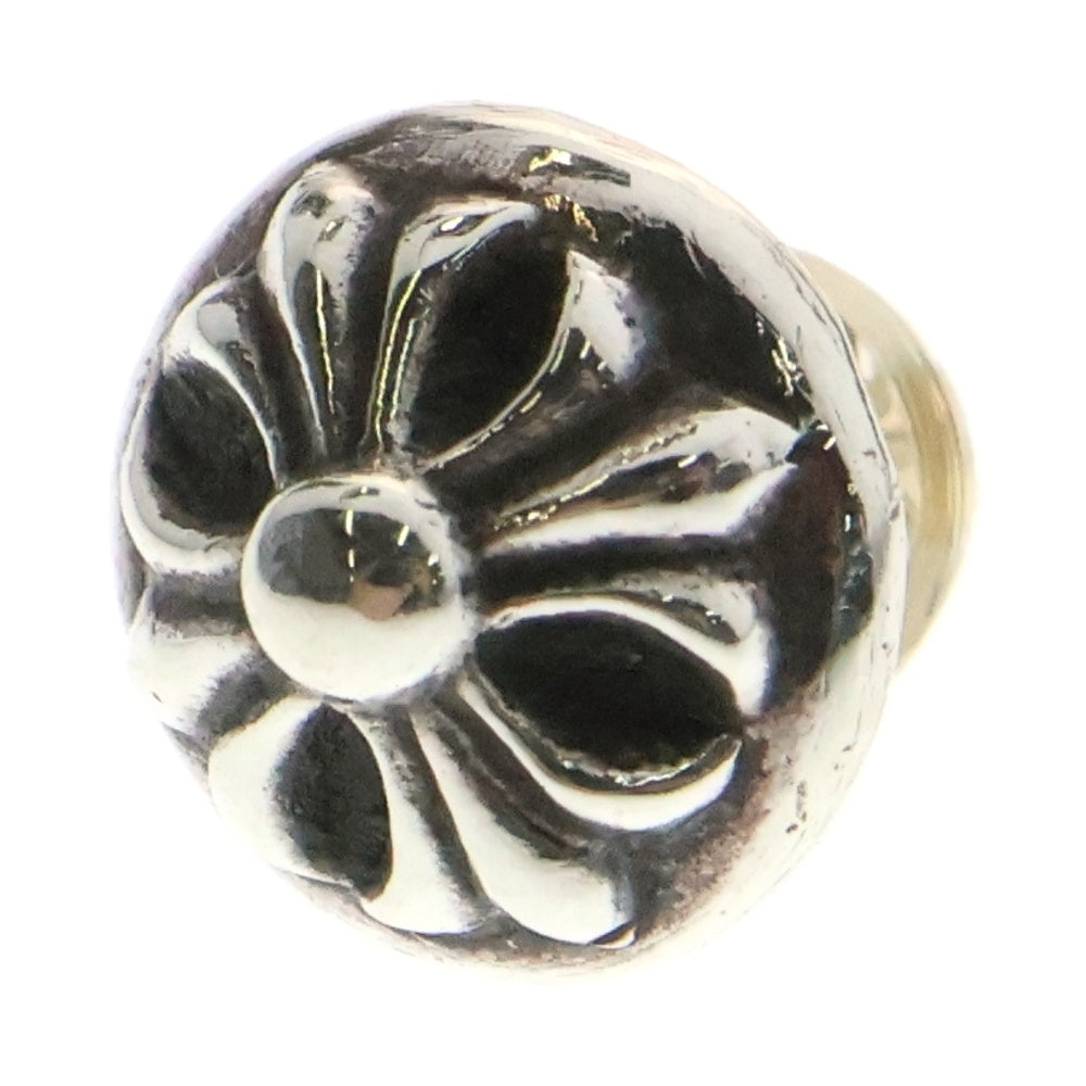 CHROME HEARTS(クロムハーツ) STUD CRSBLL クロスボールスタッドピアス シルバー BCA110