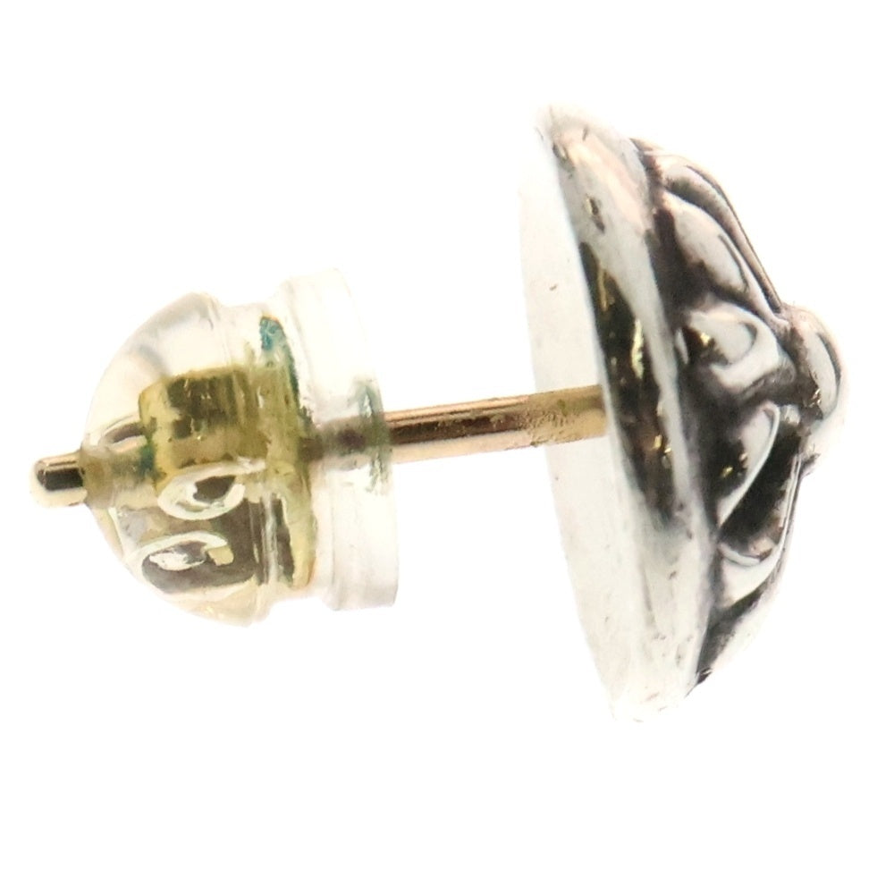 CHROME HEARTS(クロムハーツ) STUD CRSBLL クロスボールスタッドピアス シルバー BCA110