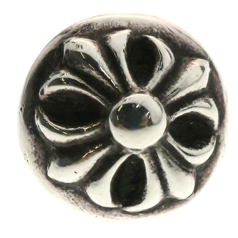 CHROME HEARTS(クロムハーツ) STUD CRSBLL クロスボールスタッドピアス シルバー BCA110