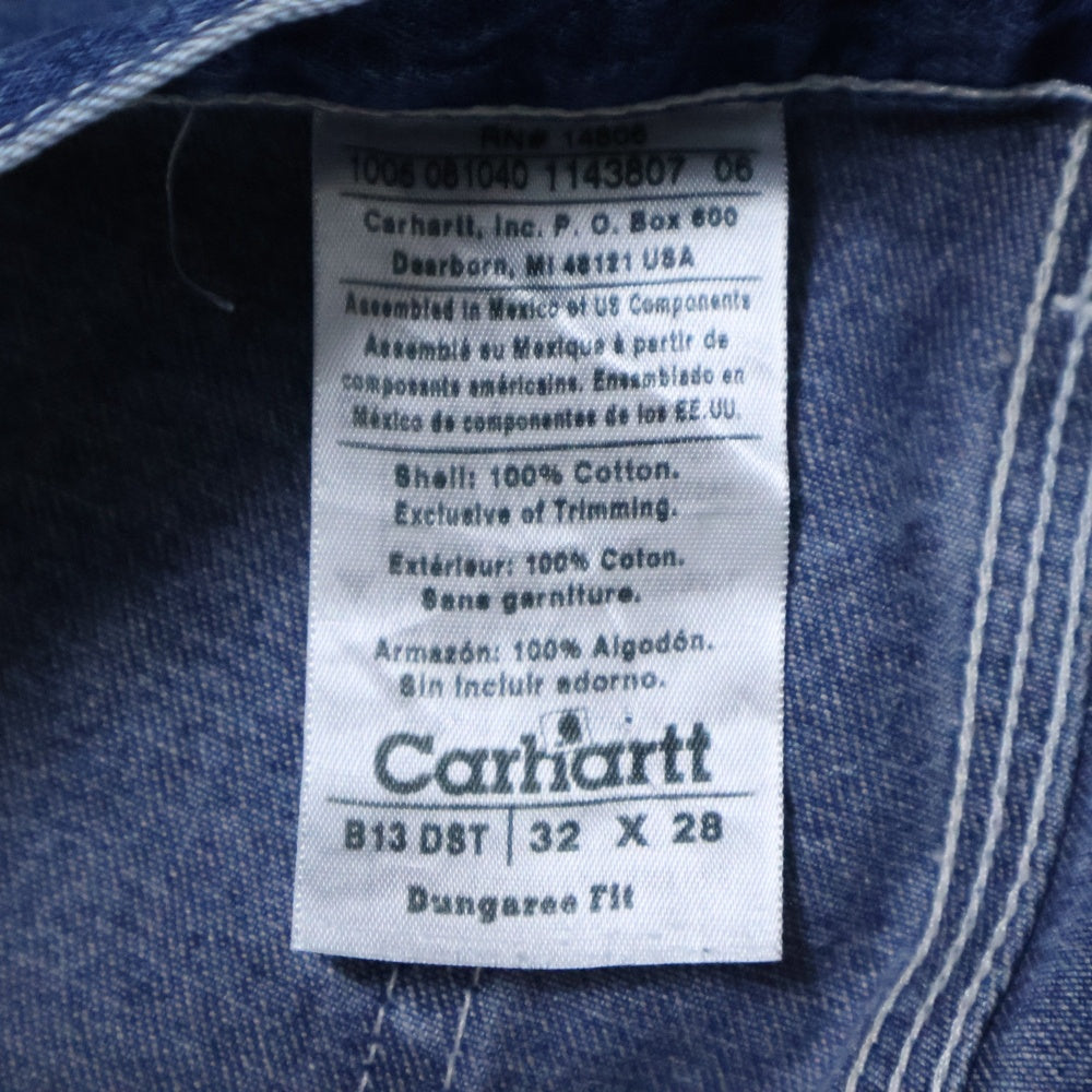 CARHARTT(カーハート) カーペンターパンツ ペインター デニムパンツ インディゴ B13 D8T