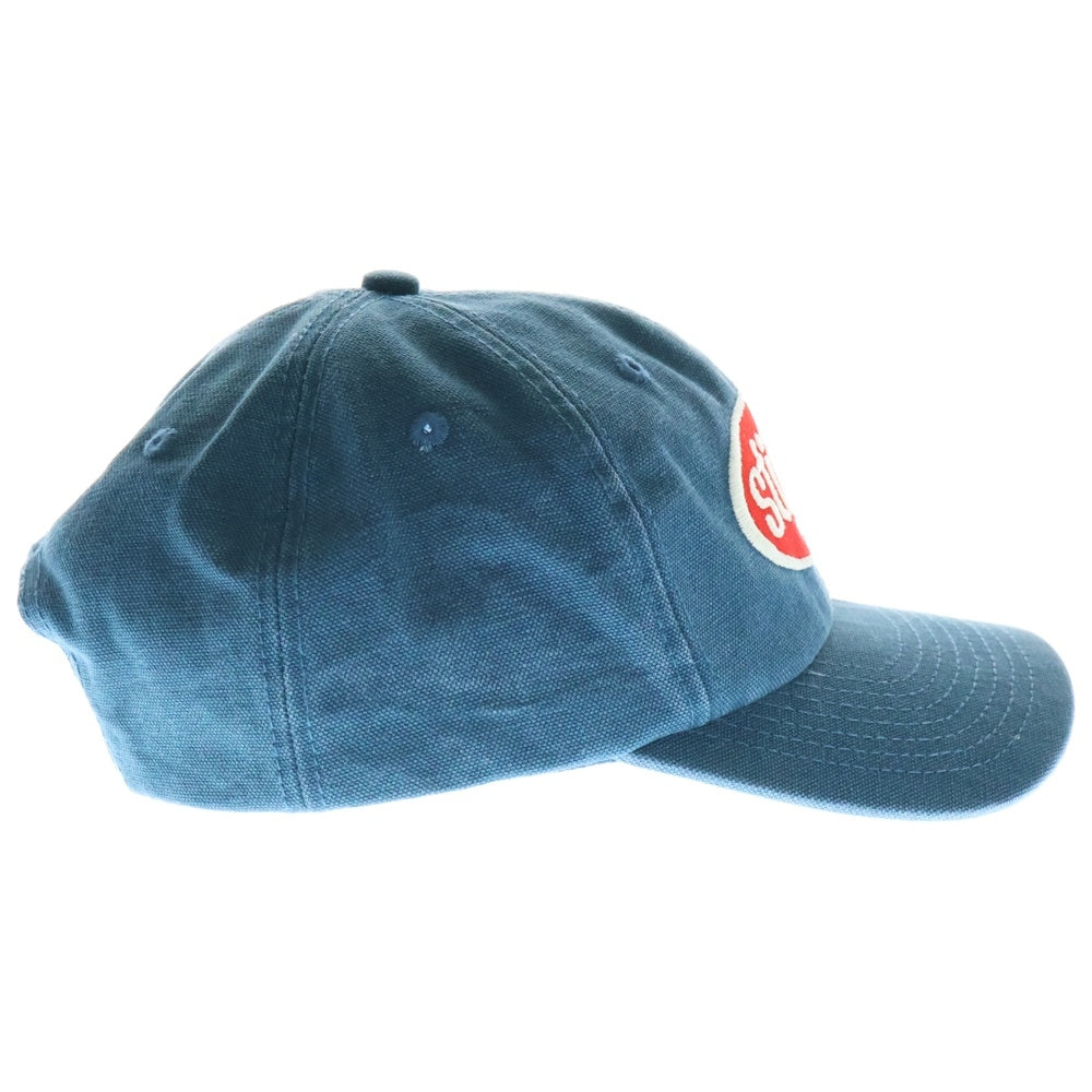 STUSSY(ステューシー) 25SS ×Our Legacy Md Classic Workshop Cap アワーレガシー ロゴワッペン ウォッシュ加工 キャップ 帽子 ネイビー
