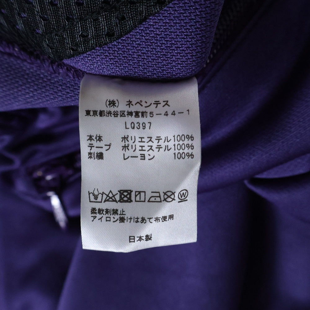 Needles(ニードルス) STRAIGHT Track Pant ナロートラックパンツ パープル LQ397