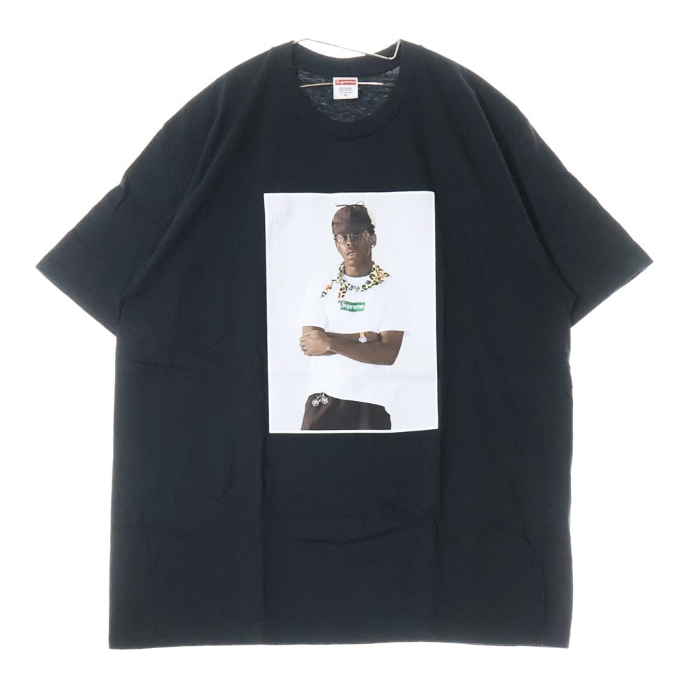 SUPREME(シュプリーム) 24AW Tyler The Creator Tee タイラーザクリエイター フォトプリント クルーネック 半袖Tシャツ カットソー ブラック