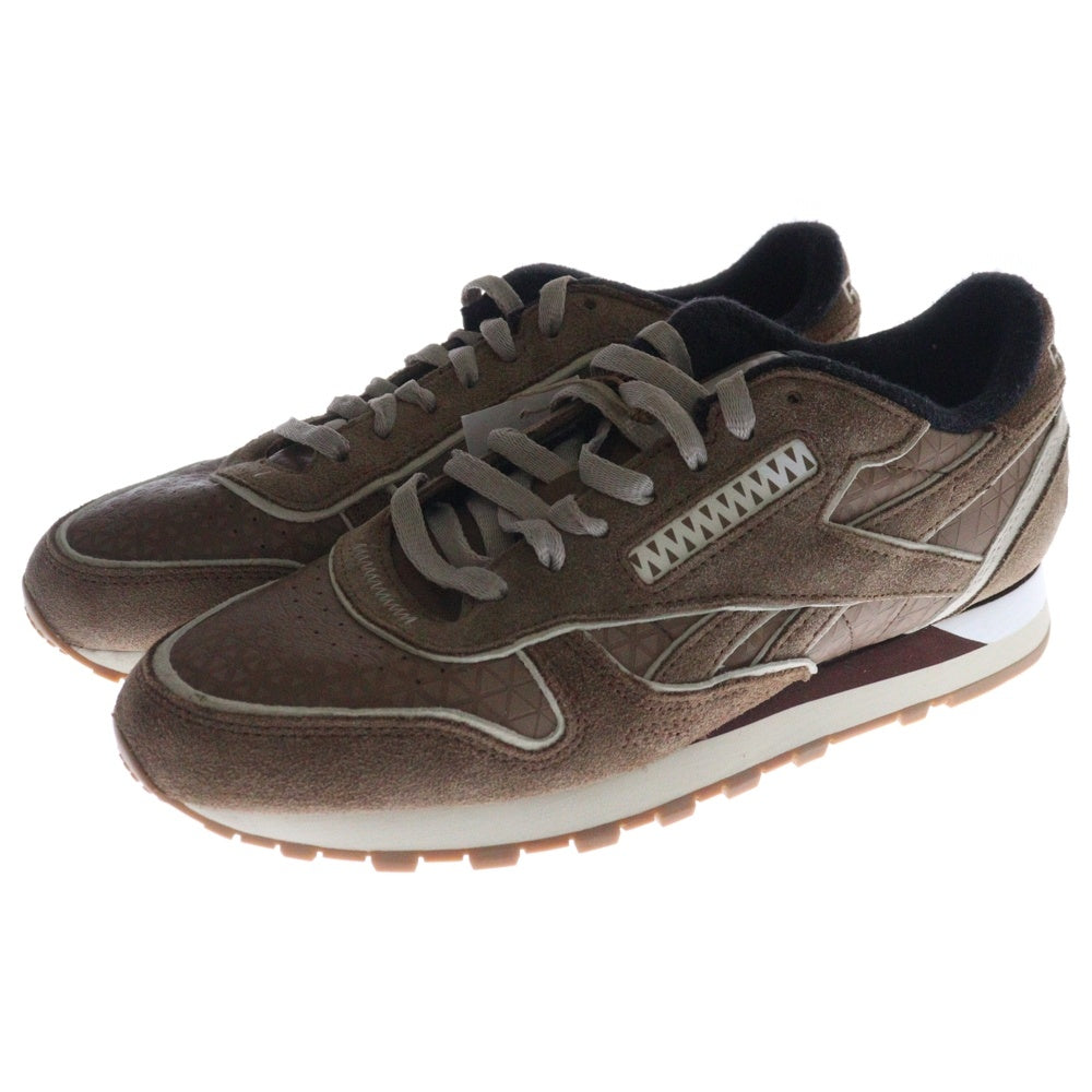 Reebok(リーボック) ×White Mountaineering CLASSIC LEATHER ホワイトマウンテニアリング クラシックレザー ローカットスニーカー ブラウン US9/27.0cm 100233214