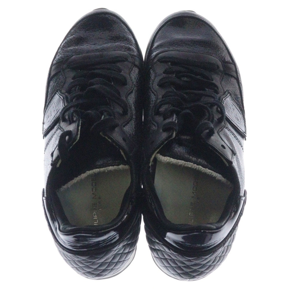 PHILIPPE MODEL(フィリップモデル) レザー ローカットスニーカー ブラック