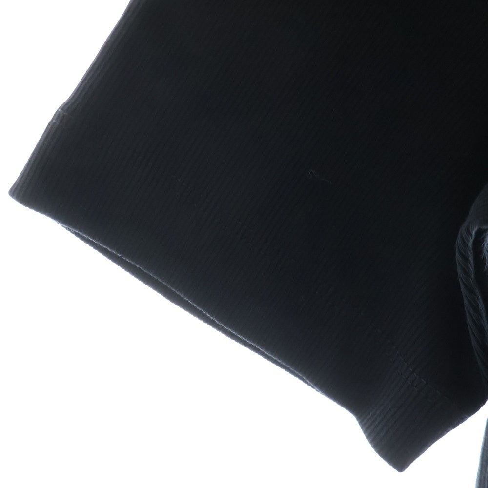 DIESEL(ディーゼル) フロントロゴ クルーネック半袖Tシャツ ブラック A14950