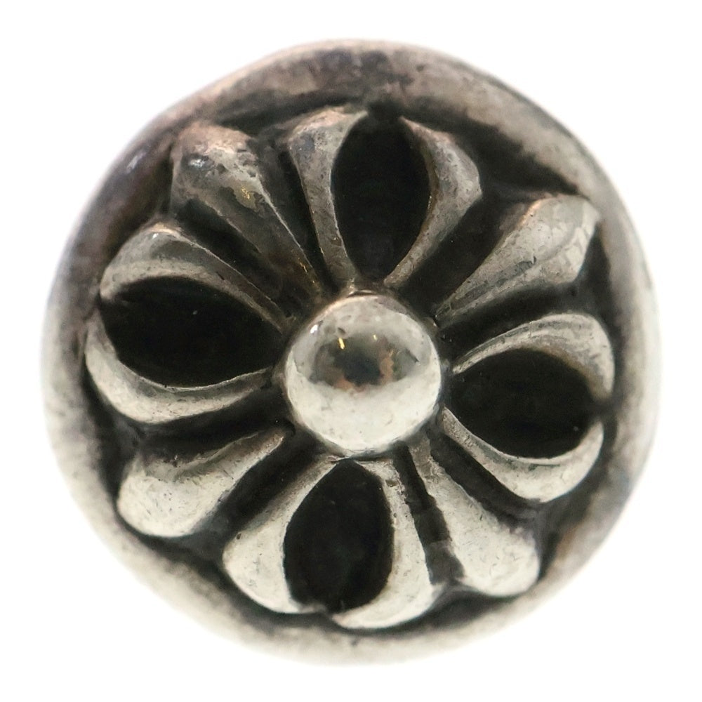 CHROME HEARTS(クロムハーツ) STUD CRSBLL クロスボールスタッドピアス シルバー BCA110