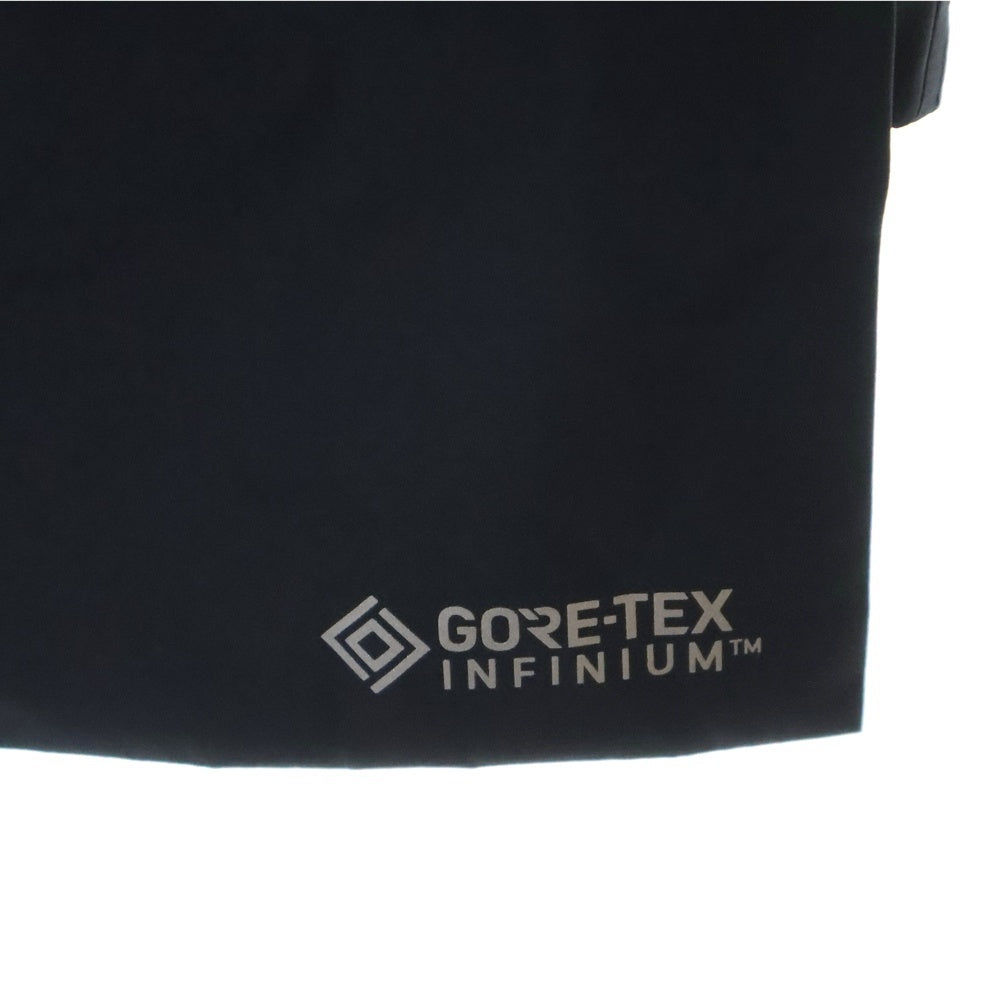 ALMOSTBLACK(オールモストブラック) ×D-VEC UTILITY VEST GORE-TEX フロントマルチポケット ベスト ゴアテックス ジャケット ブラック 113257014