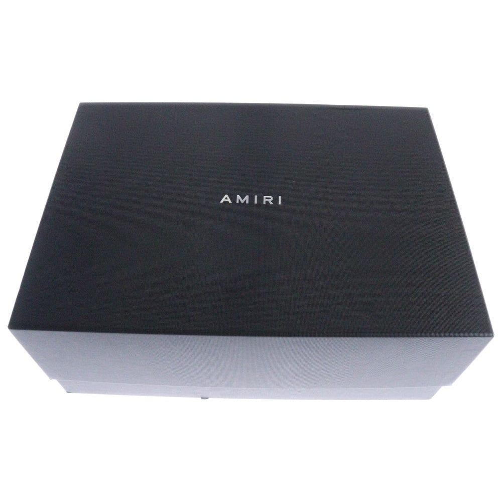 AMIRI(アミリ) Stars Court Low スターパッチ ローカットスニーカー ホワイト /ブラウン PS23MFS014-100