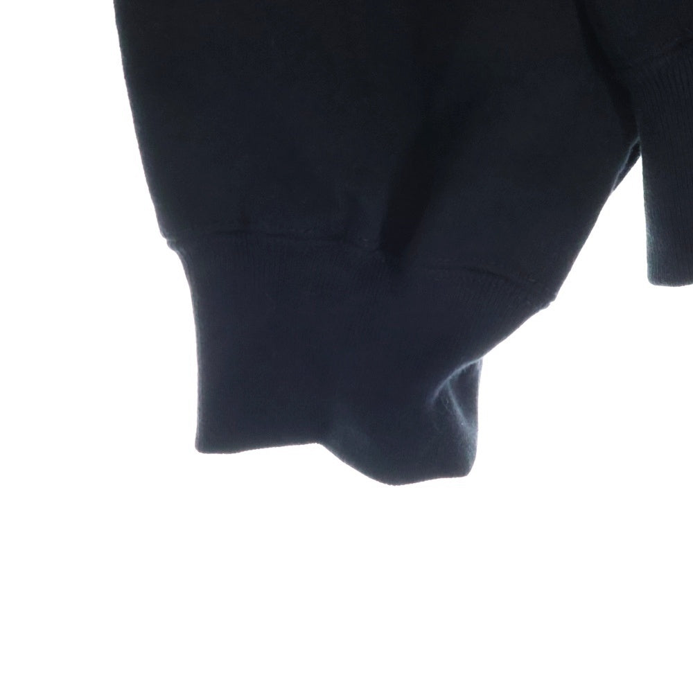 SUPREME(シュプリーム) 24AW Satin Applique Hooded Sweatshirt サテンアップリケ スウェットフードパーカー ブラック