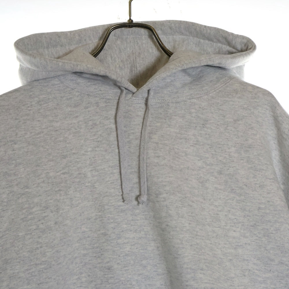 SUPREME(シュプリーム) 24AW Satin Applique Hooded Sweatshirt サテンアップリケ スウェットフードパーカー グレー