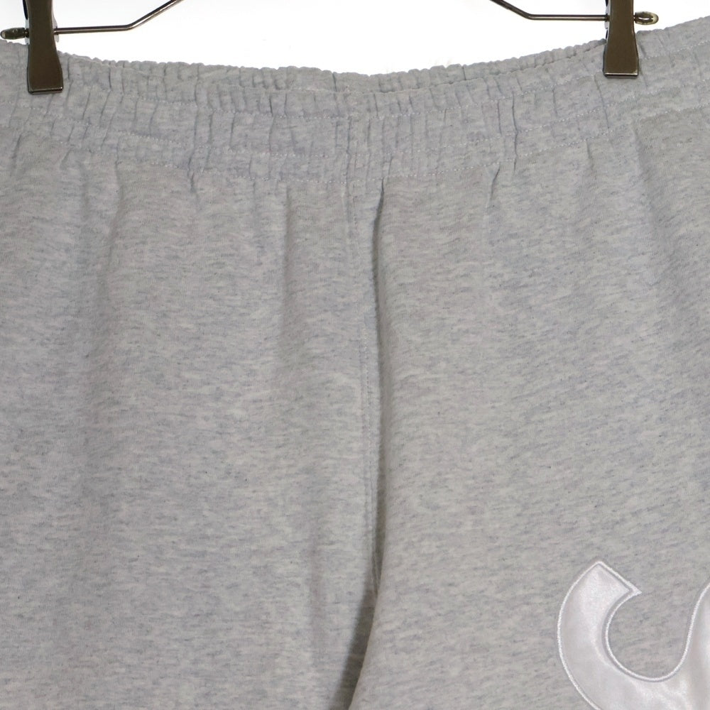 SUPREME(シュプリーム) 24AW Satin Applique Sweatpant サテンアップリケ スウェット ロング パンツ グレー