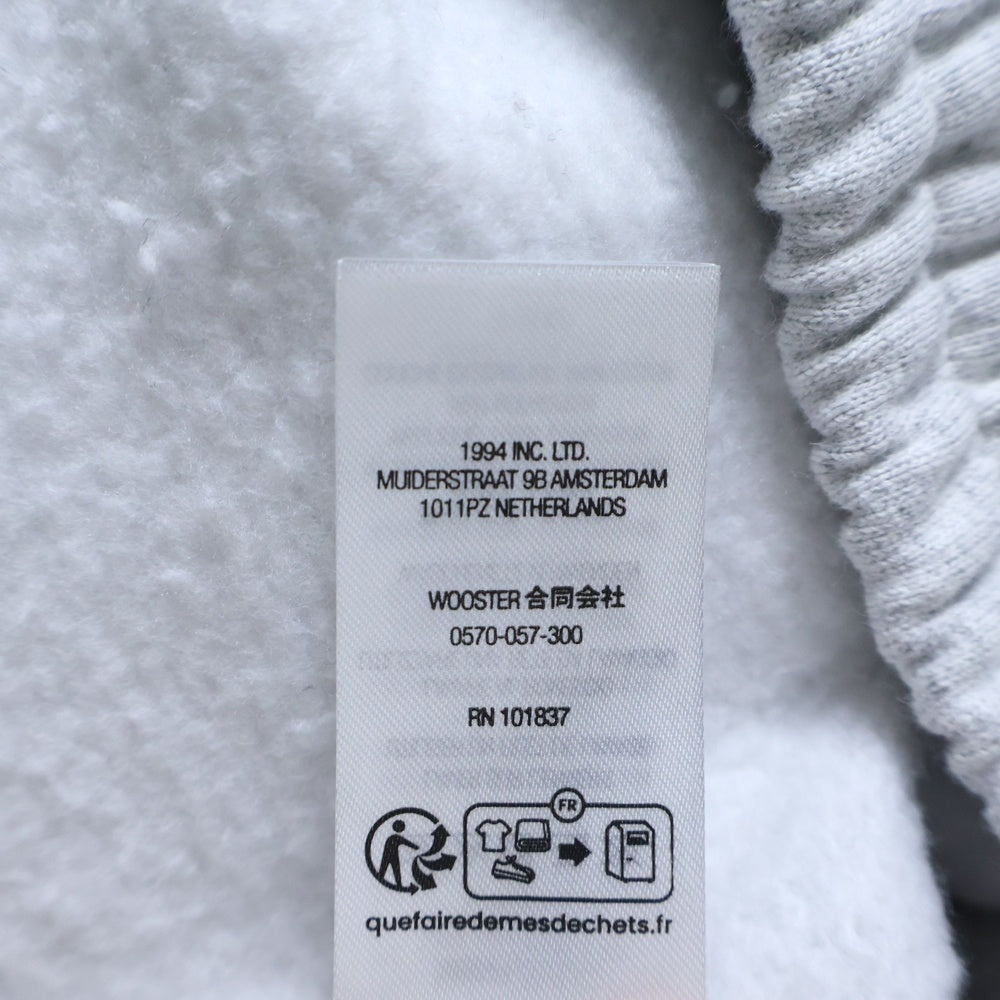 SUPREME(シュプリーム) 24AW Satin Applique Sweatpant サテンアップリケ スウェット ロング パンツ グレー