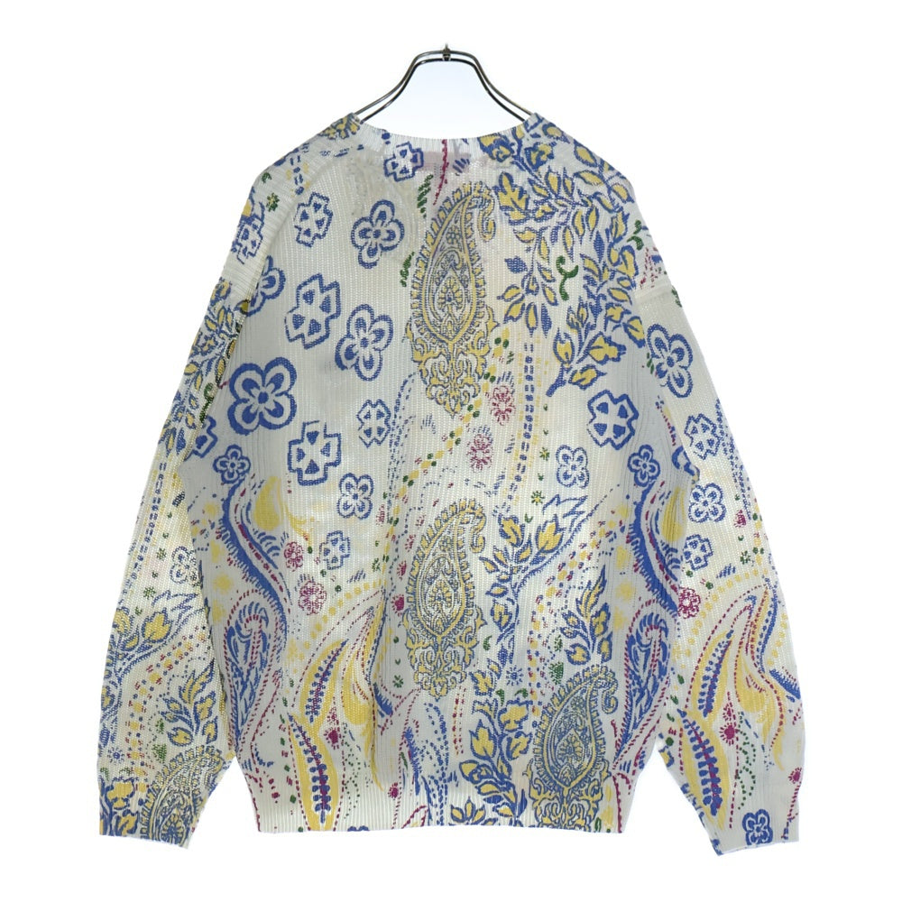 SUPREME(シュプリーム) 24SS Printed Paisley Sweater プリント ペイズリー ニットセーター マルチ