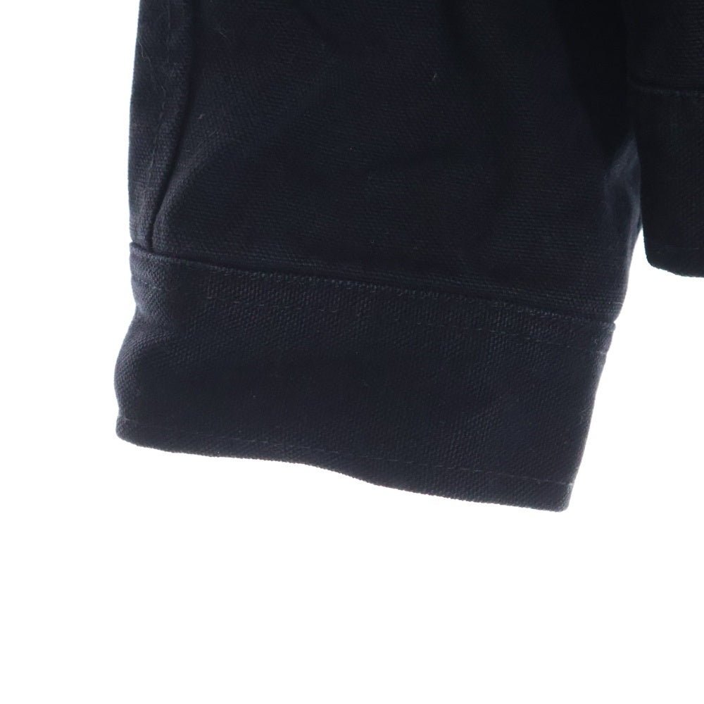 SUPREME(シュプリーム) 20AW Leather Collar Work Jacket レザーカラー ワークジャケット ブラック
