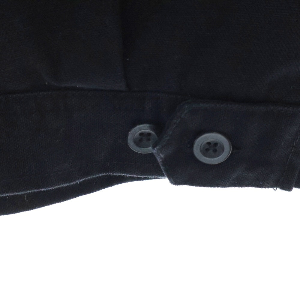 SUPREME(シュプリーム) 20AW Leather Collar Work Jacket レザーカラー ワークジャケット ブラック