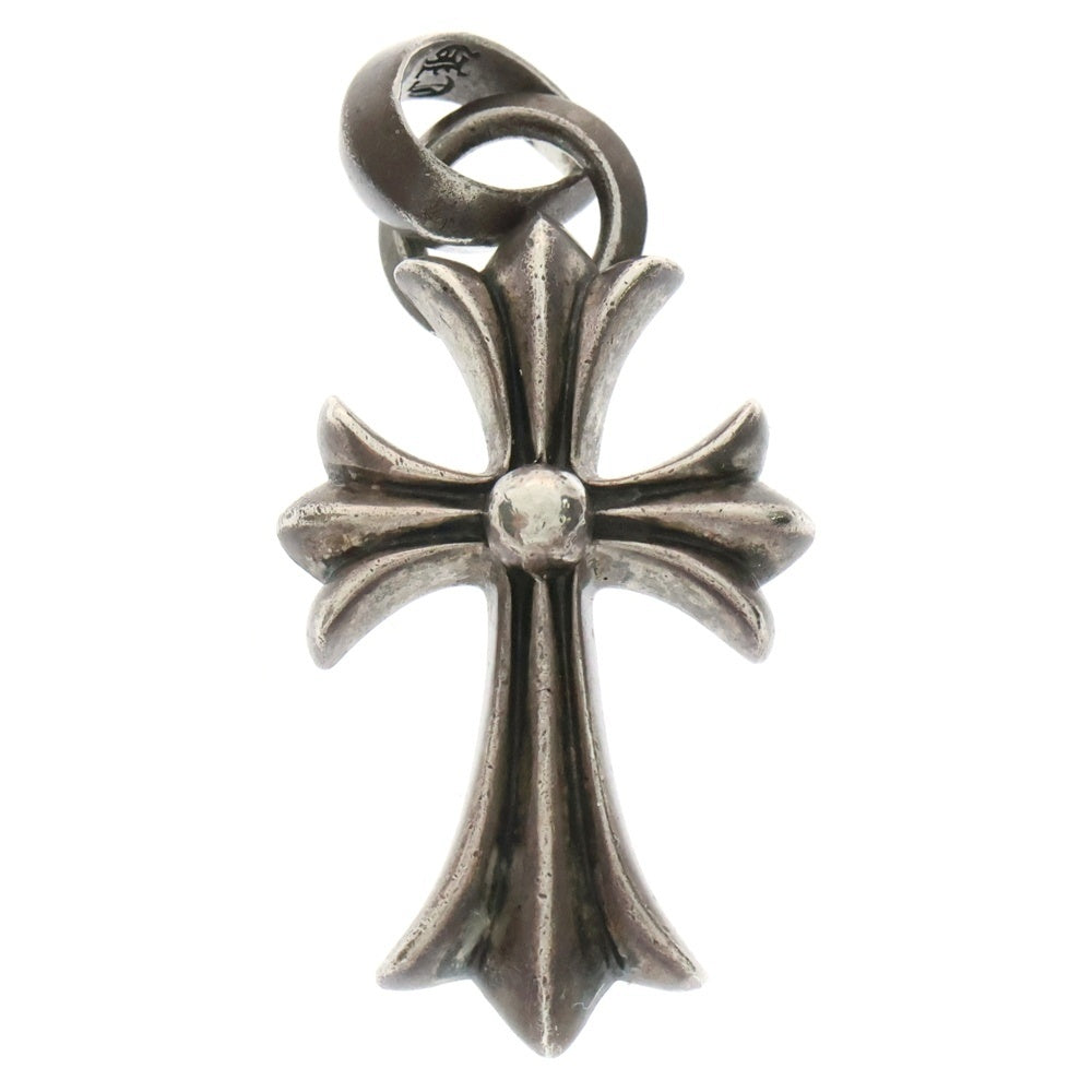 CHROME HEARTS(クロムハーツ) CH CRS SML W/BALE Wベイル スモールCHクロス ペンダントトップ シルバー BCA218