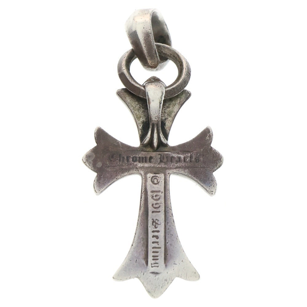 CHROME HEARTS(クロムハーツ) CH CRS SML W/BALE Wベイル スモールCHクロス ペンダントトップ シルバー BCA218
