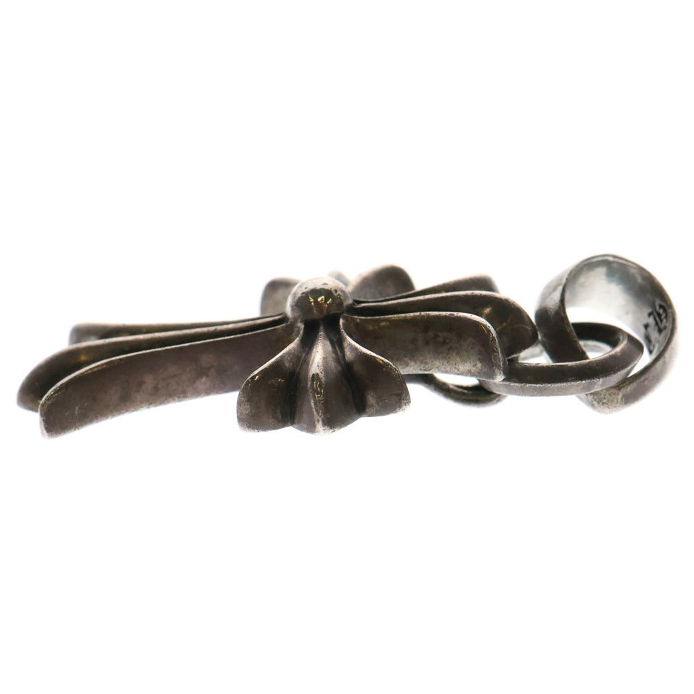 CHROME HEARTS(クロムハーツ) CH CRS SML W/BALE Wベイル スモールCHクロス ペンダントトップ シルバー BCA218