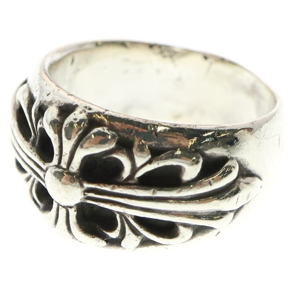 CHROME HEARTS(クロムハーツ) FLRL CRS フローラルクロス リング シルバー BCA346