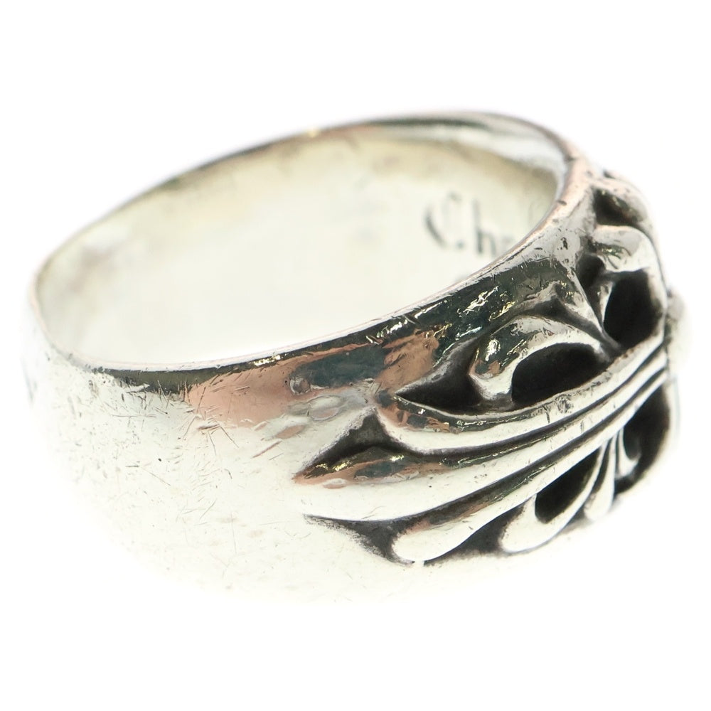 CHROME HEARTS(クロムハーツ) FLRL CRS フローラルクロス リング シルバー BCA346