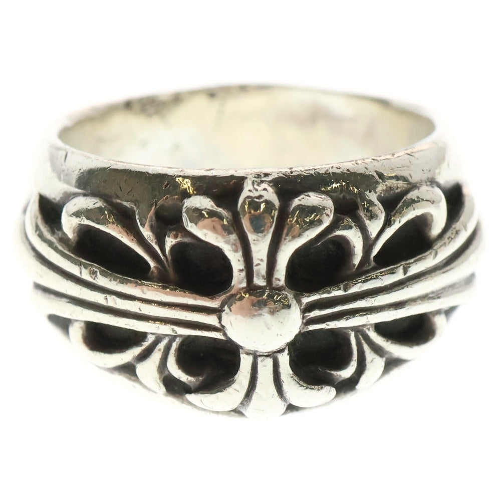CHROME HEARTS(クロムハーツ) FLRL CRS フローラルクロス リング シルバー BCA346