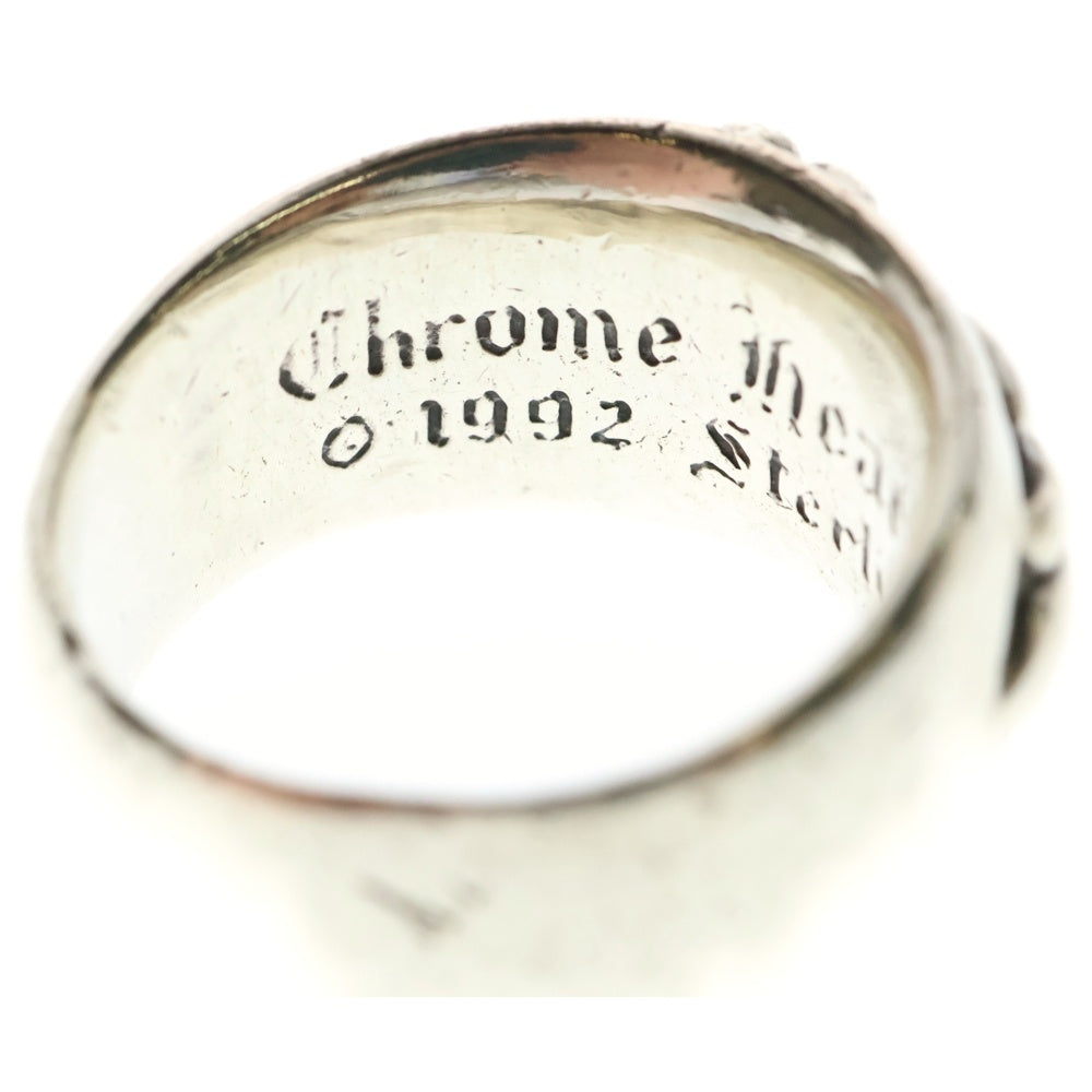 CHROME HEARTS(クロムハーツ) FLRL CRS フローラルクロス リング シルバー BCA346