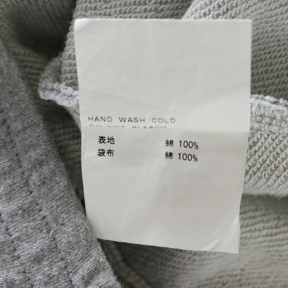 MASU(エムエーエスユー) 23AW BAGGY SWEAT PANTS ダメージ加工 バギー ワイド スウェットパンツ グレー MFFW-PT0923