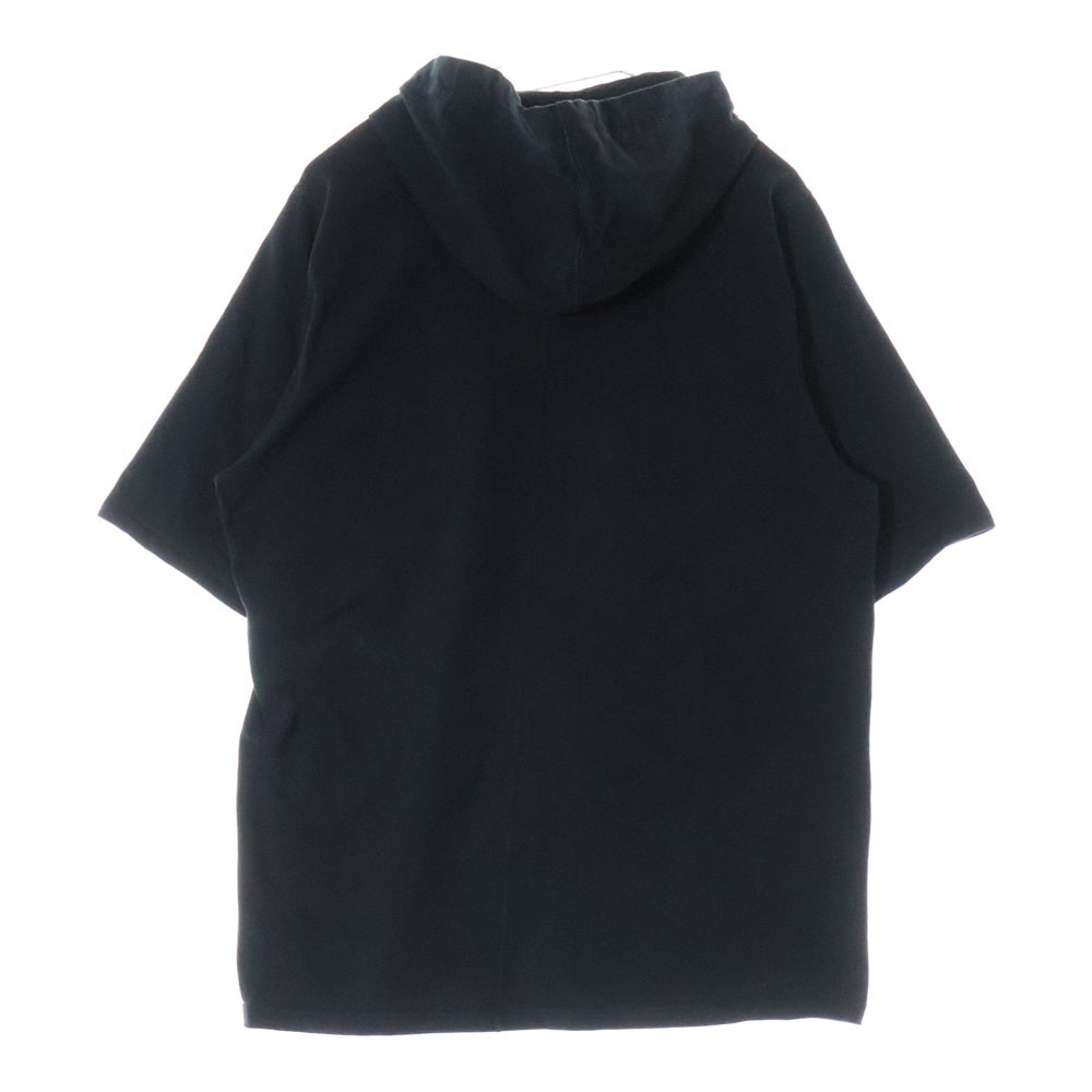 DRKSHDW(ダークシャドウ) 19AW フロントプリント 半袖 プルオーバースウェット パーカー ブラック DS19F6235-RIGEP8