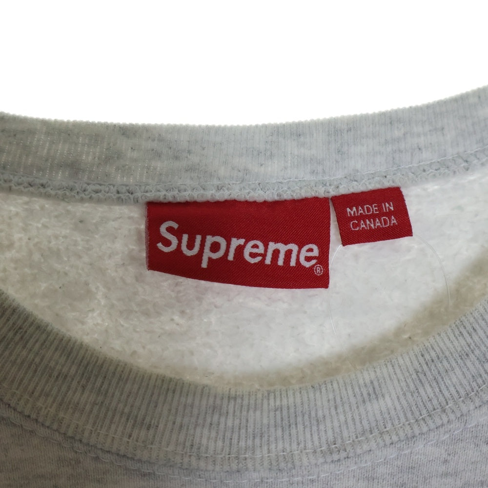 SUPREME(シュプリーム) 18AW World Famous Crewneck ワールド フェイマス クルーネック スウェット グレー