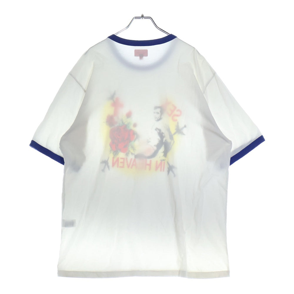 SUPREME(シュプリーム) 23SS Sex In Heaven Ringer Tee セックス イン ヘヴン リンガー 半袖Tシャツ カットソー ホワイト