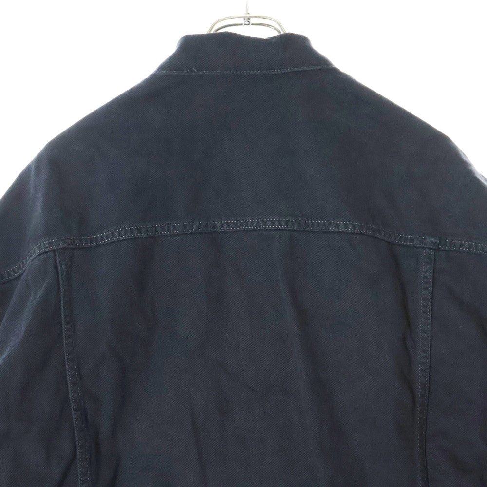 BALENCIAGA(バレンシアガ) 23SS ×adidas クラッシュ加工 サイドライン デニムジャケット 724775 TNW54