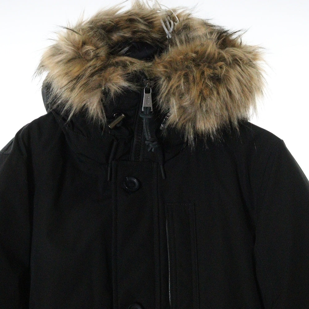 POLO RALPH LAUREN(ポロラルフローレン) Faux-Fur-Trim Down Parka ファーフード付きダウンパーカー ジャケット ブラック レディースWMPOOTWN2820292