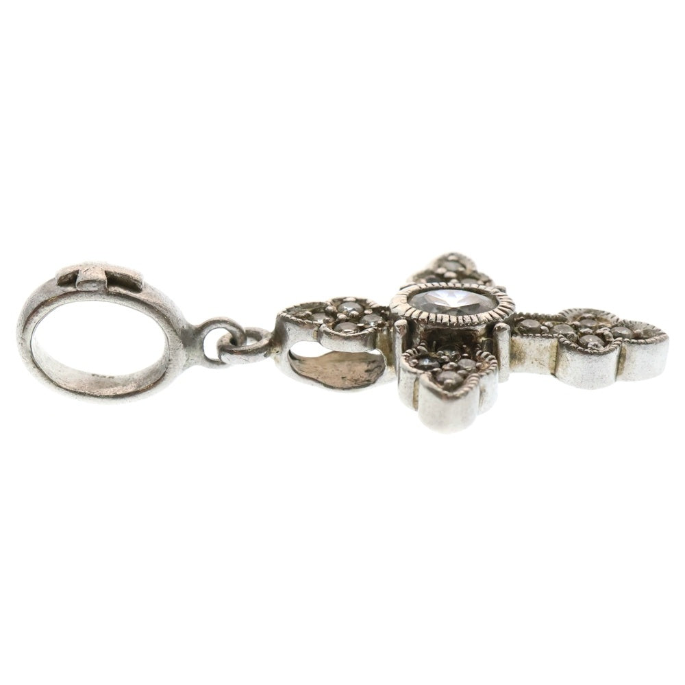 Loree Rodkin(ローリーロドキン) ジルコニア クロスモチーフ ペンダントトップ シルバー