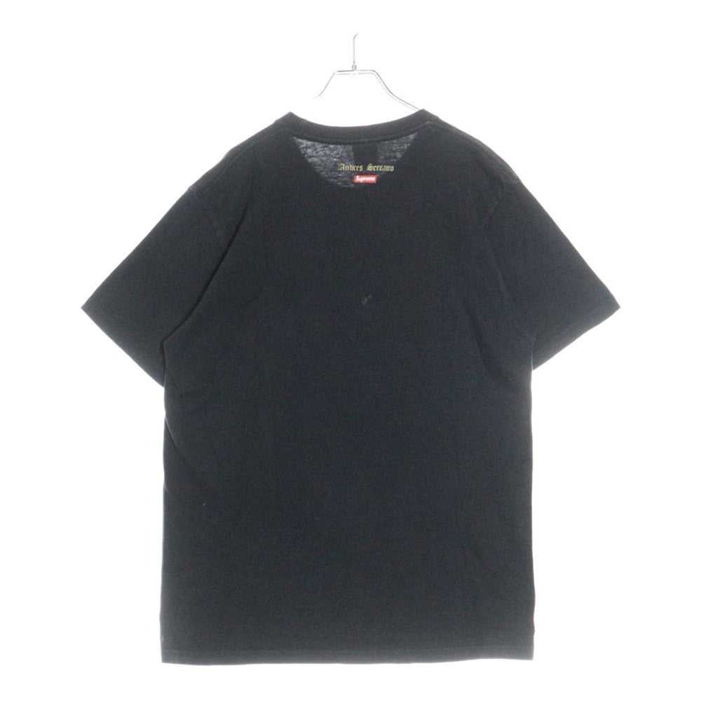 SUPREME(シュプリーム) 17AW Andres Serrano Tee アンドレス セラーノ プリント 半袖Tシャツ ブラック