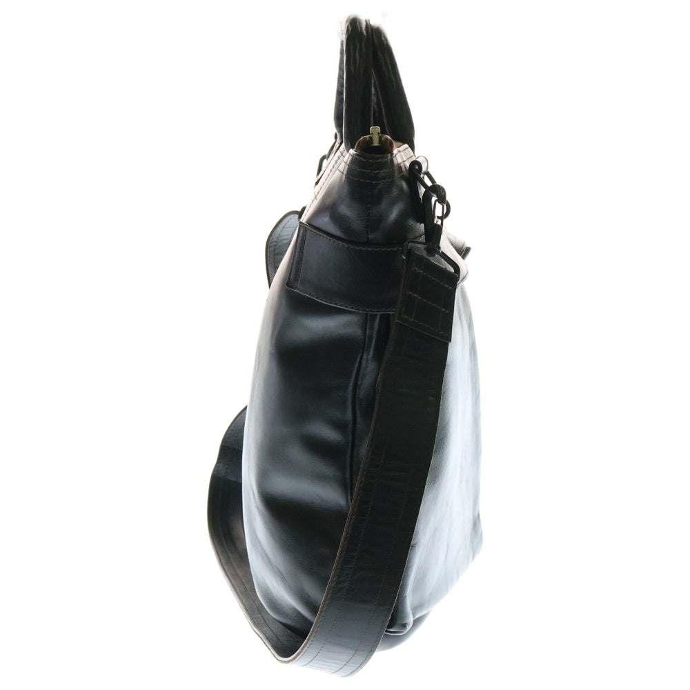 TOYS McCOY(トイズマッコイ) LEATHER HELMET BAG ホースハイド レザー ヘルメットバッグ ショルダーバッグ ブラック TMA2418